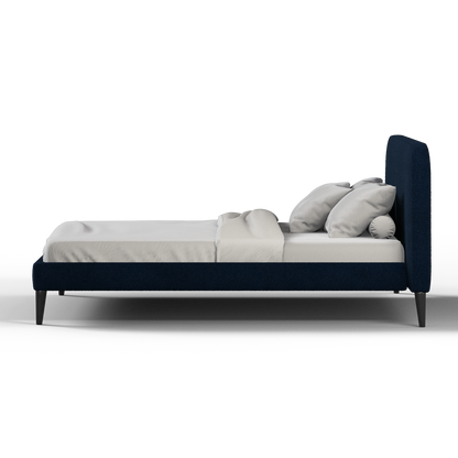 Selma Double Bed with Deep Vertical Tufting