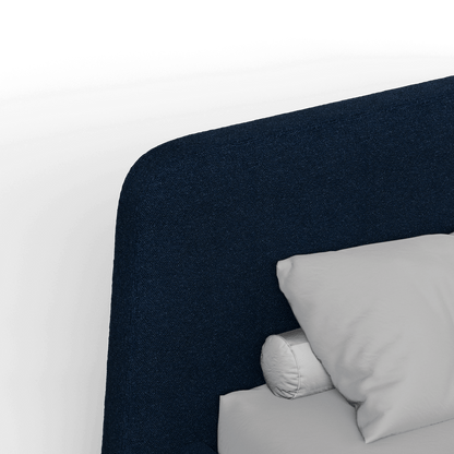 Selma Double Bed with Deep Vertical Tufting