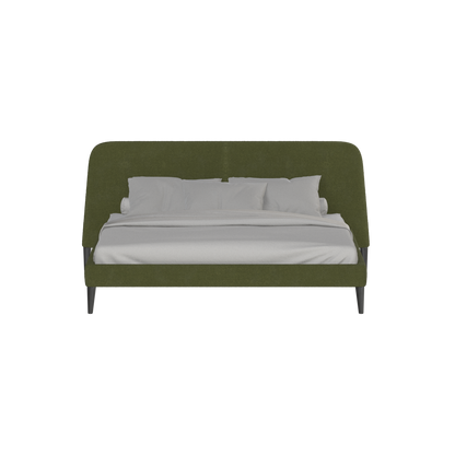 Selma Double Bed with Deep Vertical Tufting