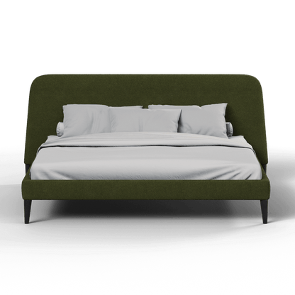 Selma Double Bed with Deep Vertical Tufting