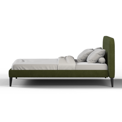 Selma Double Bed with Deep Vertical Tufting