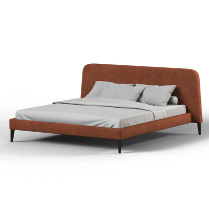 Selma Double Bed with Deep Vertical Tufting
