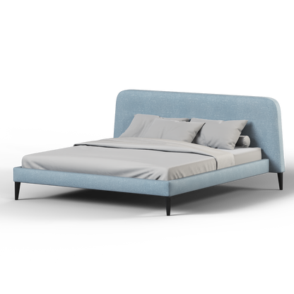 Selma Double Bed with Deep Vertical Tufting