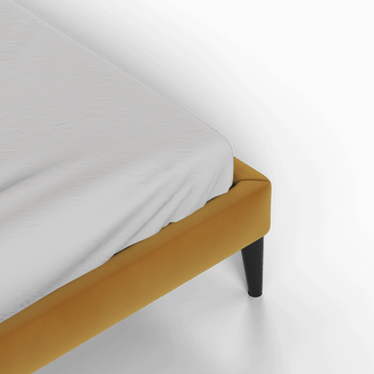 Selma Double Bed with Deep Vertical Tufting