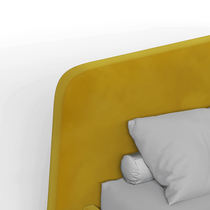 Selma Double Bed with Deep Vertical Tufting