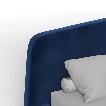 Selma Double Bed with Deep Vertical Tufting