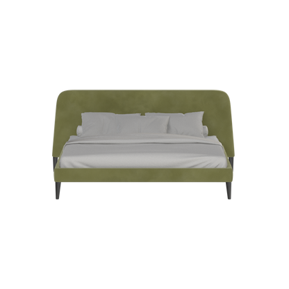 Selma Double Bed with Deep Vertical Tufting