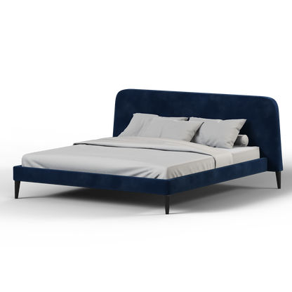 Selma Double Bed with Deep Vertical Tufting