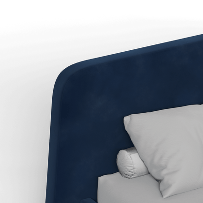 Selma Double Bed with Deep Vertical Tufting