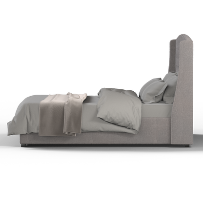 Sophia Upholstered Bed with Buttoned Headboard