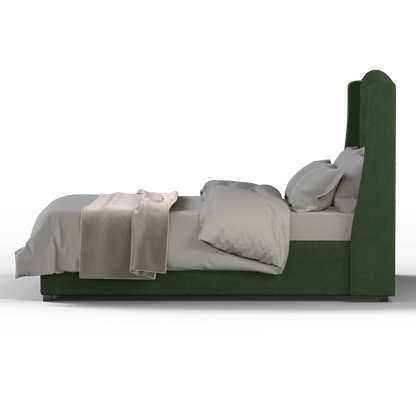 Sophia Upholstered Bed with Buttoned Headboard