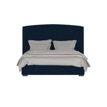 Sophia Upholstered Bed with Buttoned Headboard