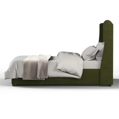 Sophia Upholstered Bed with Buttoned Headboard