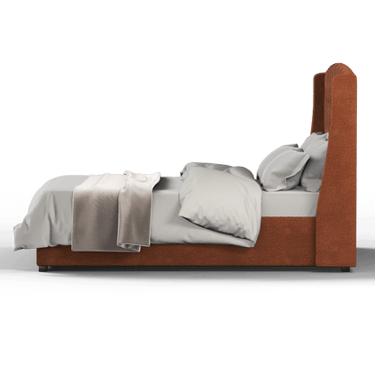 Sophia Upholstered Bed with Buttoned Headboard
