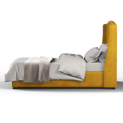 Sophia Upholstered Bed with Buttoned Headboard