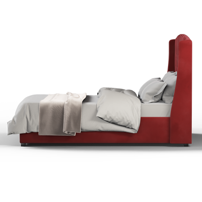 Sophia Upholstered Bed with Buttoned Headboard