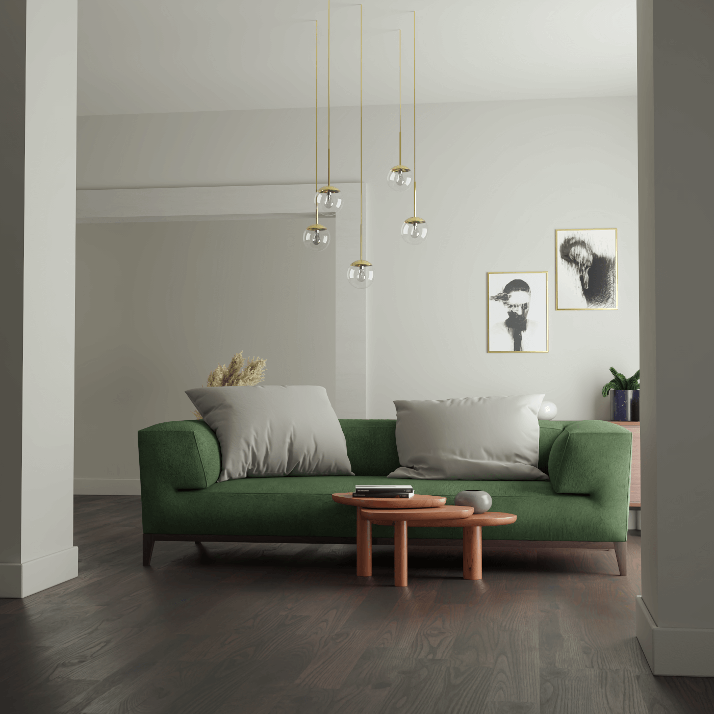 Strand Sofa With Solid Wood Frame