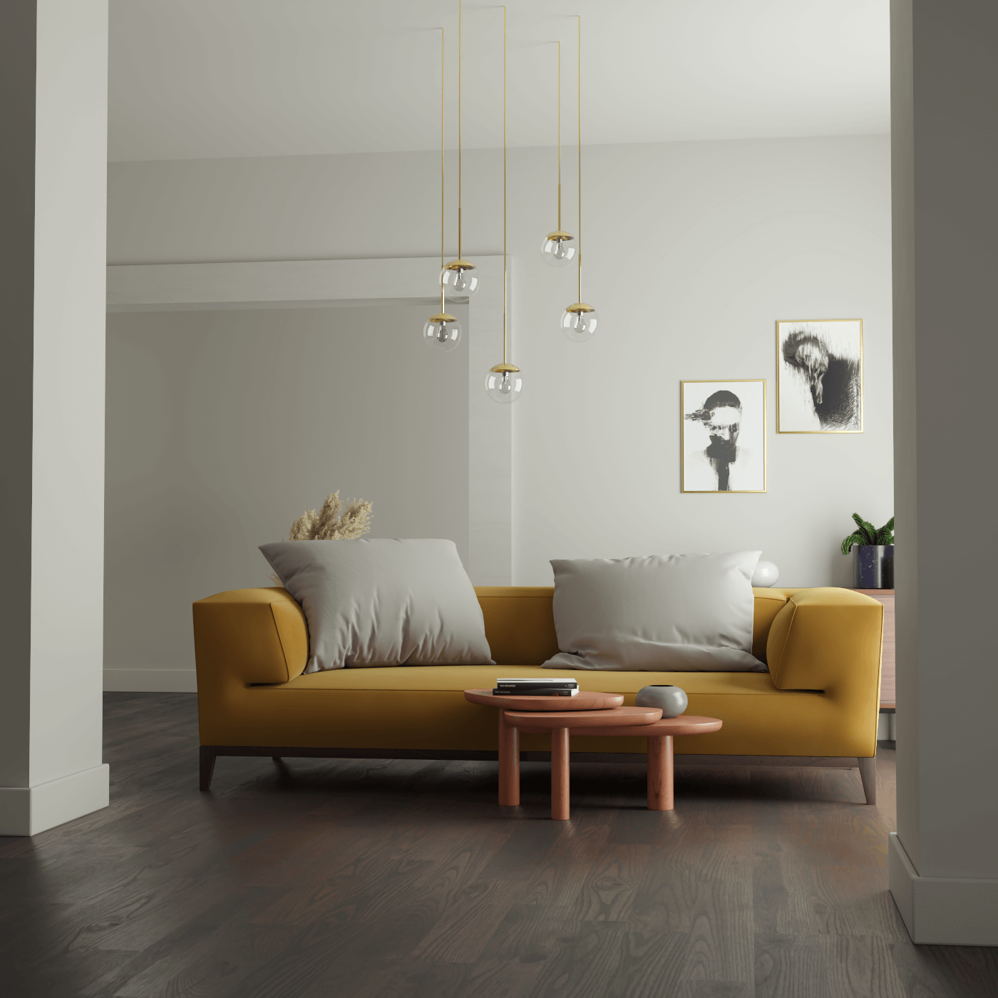 Strand Sofa With Solid Wood Frame