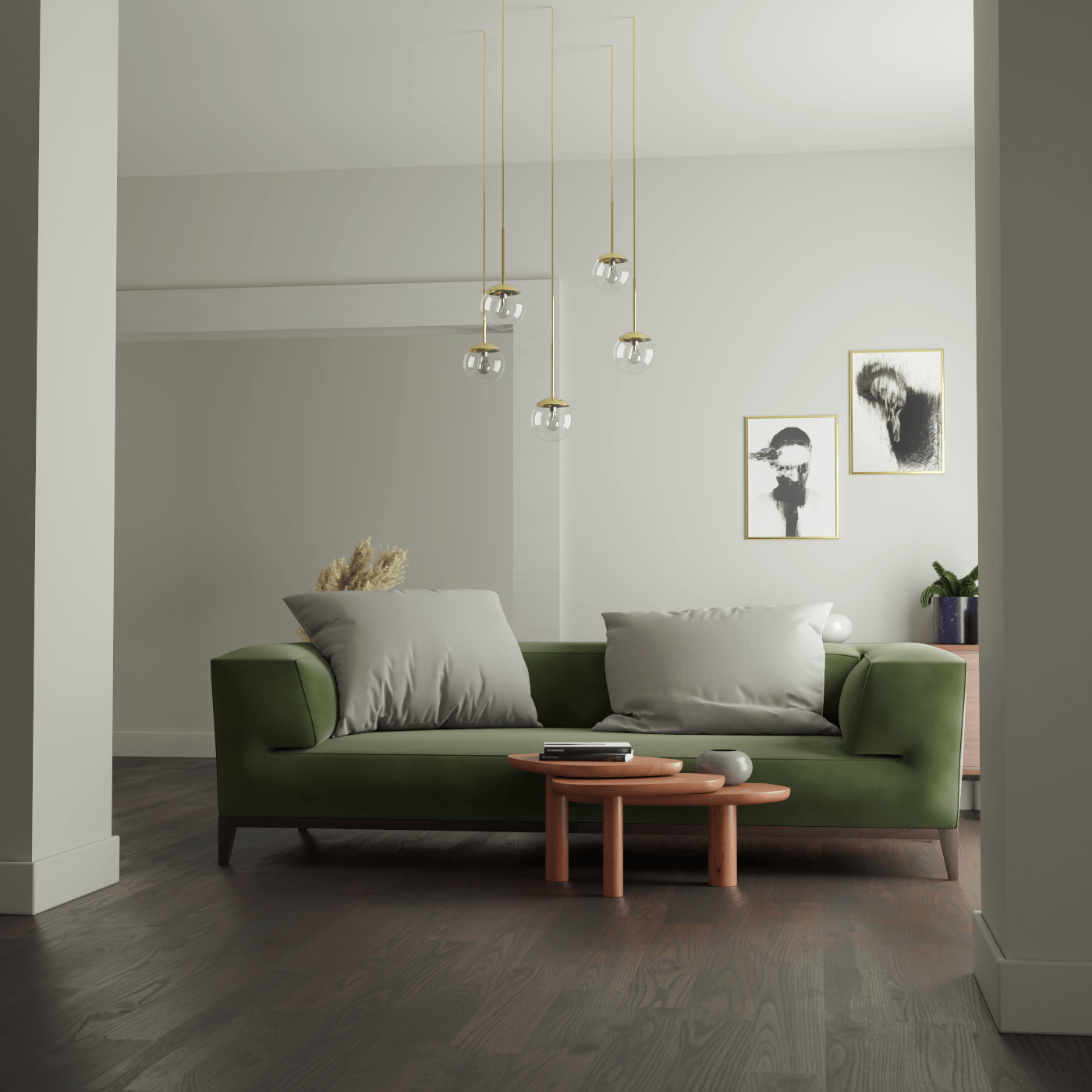Strand Sofa With Solid Wood Frame