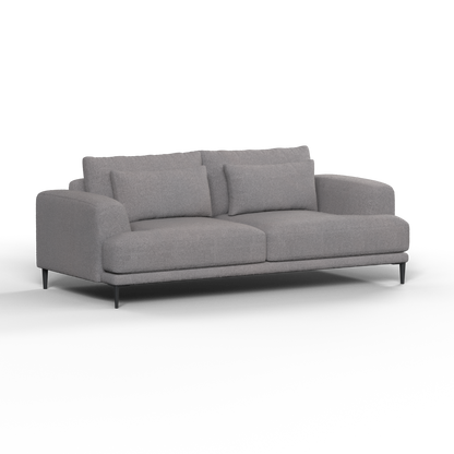 Valen 2 Seater Sofa — Deep Seating with Oversized Cushions