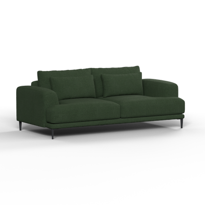 Valen 2 Seater Sofa — Deep Seating with Oversized Cushions