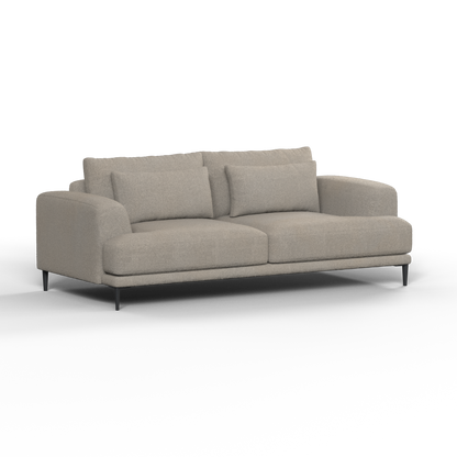 Valen 2 Seater Sofa — Deep Seating with Oversized Cushions