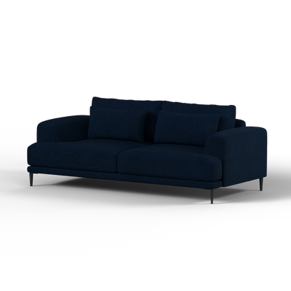 Valen 2 Seater Sofa — Deep Seating with Oversized Cushions