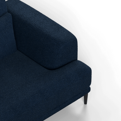 Valen 2 Seater Sofa — Deep Seating with Oversized Cushions