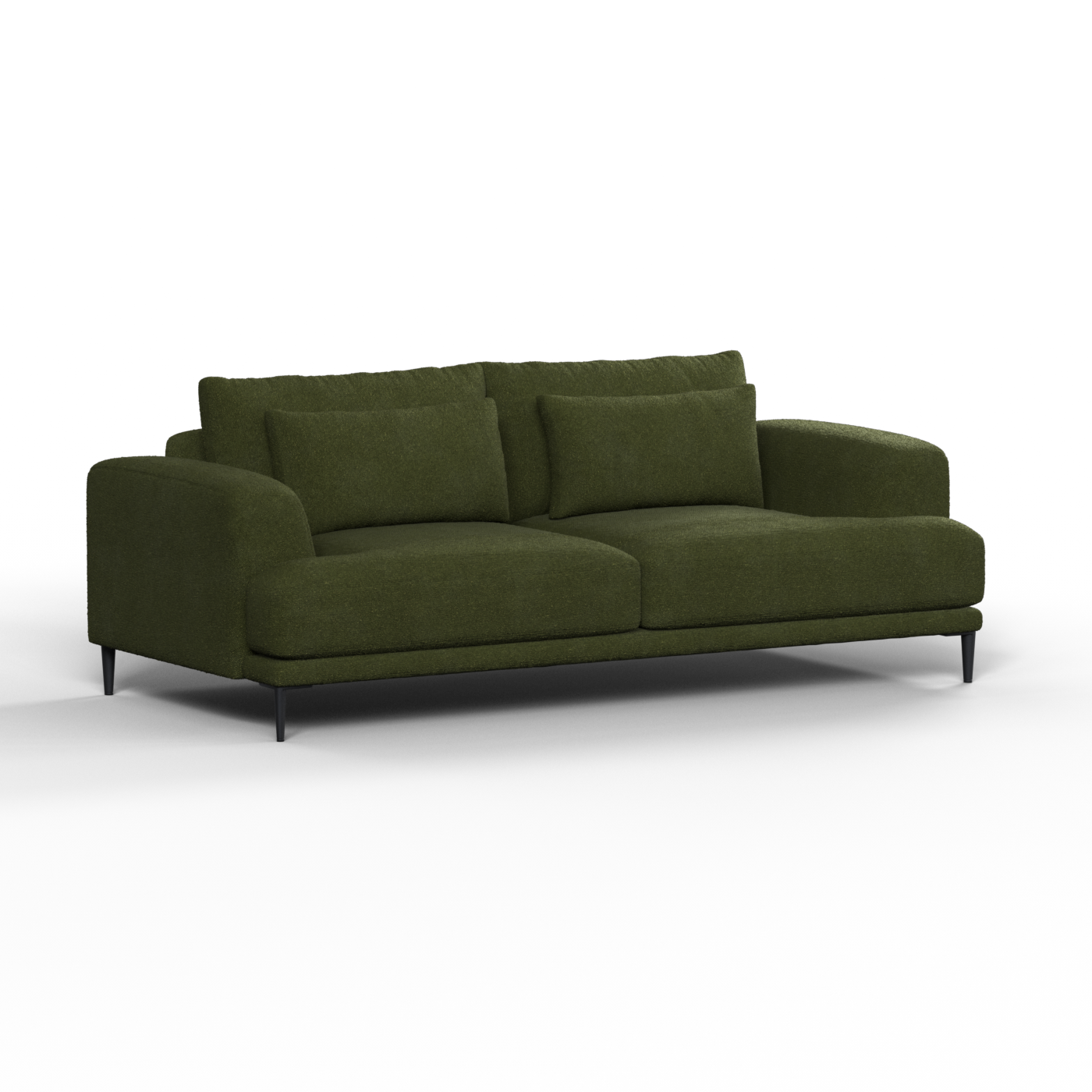 Valen 2 Seater Sofa — Deep Seating with Oversized Cushions