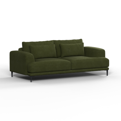 Valen 2 Seater Sofa — Deep Seating with Oversized Cushions