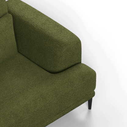Valen 2 Seater Sofa — Deep Seating with Oversized Cushions