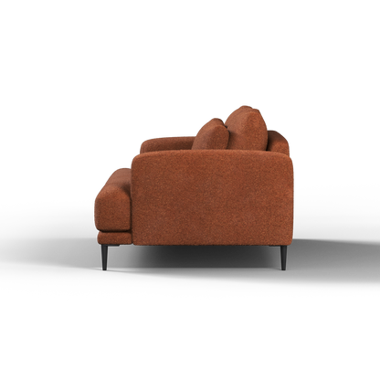 Valen 2 Seater Sofa — Deep Seating with Oversized Cushions
