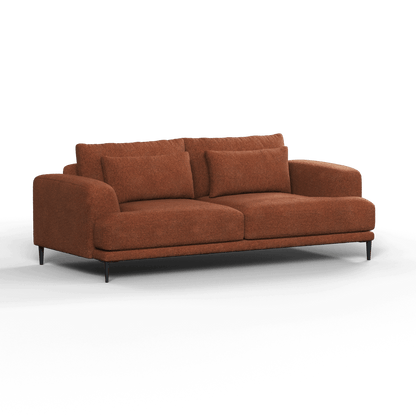 Valen 2 Seater Sofa — Deep Seating with Oversized Cushions