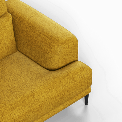 Valen 2 Seater Sofa — Deep Seating with Oversized Cushions