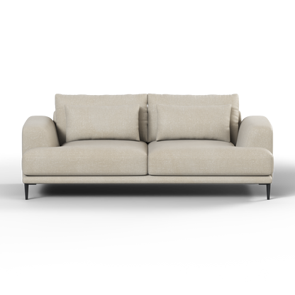 Valen 2 Seater Sofa — Deep Seating with Oversized Cushions