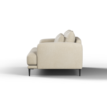 Valen 2 Seater Sofa — Deep Seating with Oversized Cushions