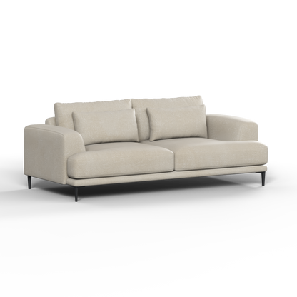 Valen 2 Seater Sofa — Deep Seating with Oversized Cushions