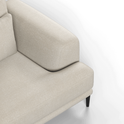 Valen 2 Seater Sofa — Deep Seating with Oversized Cushions