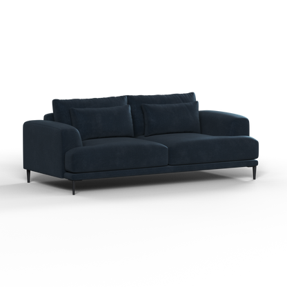 Valen 2 Seater Sofa — Deep Seating with Oversized Cushions