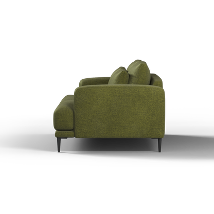 Valen 2 Seater Sofa — Deep Seating with Oversized Cushions