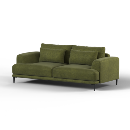 Valen 2 Seater Sofa — Deep Seating with Oversized Cushions