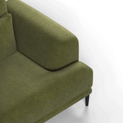 Valen 2 Seater Sofa — Deep Seating with Oversized Cushions