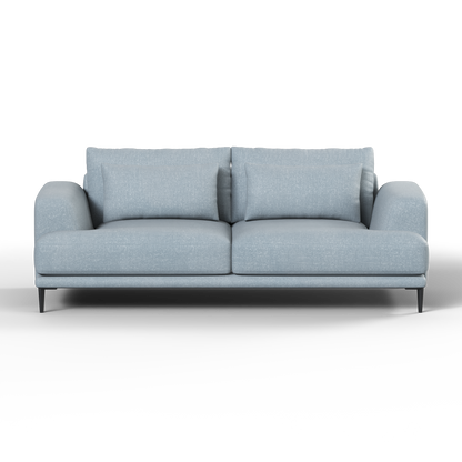Valen 2 Seater Sofa — Deep Seating with Oversized Cushions
