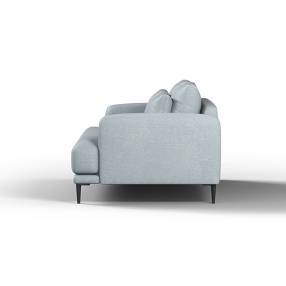 Valen 2 Seater Sofa — Deep Seating with Oversized Cushions