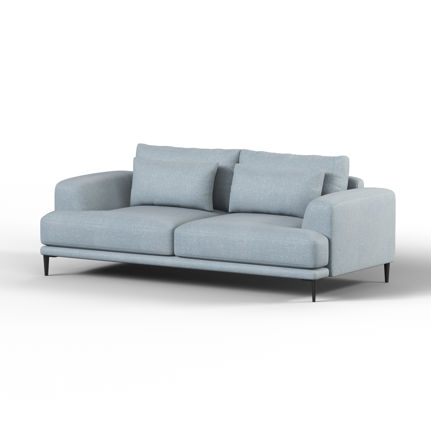Valen 2 Seater Sofa — Deep Seating with Oversized Cushions
