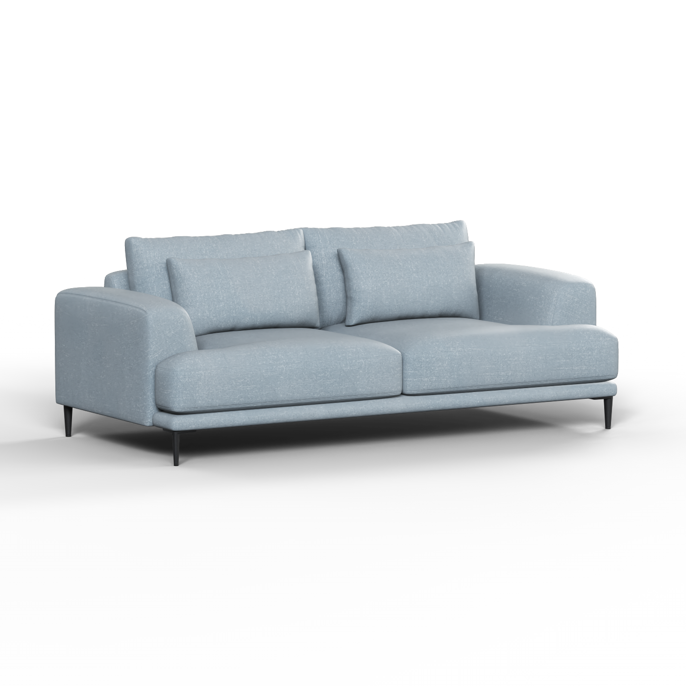 Valen 2 Seater Sofa — Deep Seating with Oversized Cushions