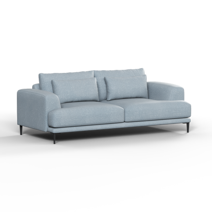 Valen 2 Seater Sofa — Deep Seating with Oversized Cushions