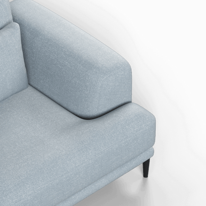 Valen 2 Seater Sofa — Deep Seating with Oversized Cushions