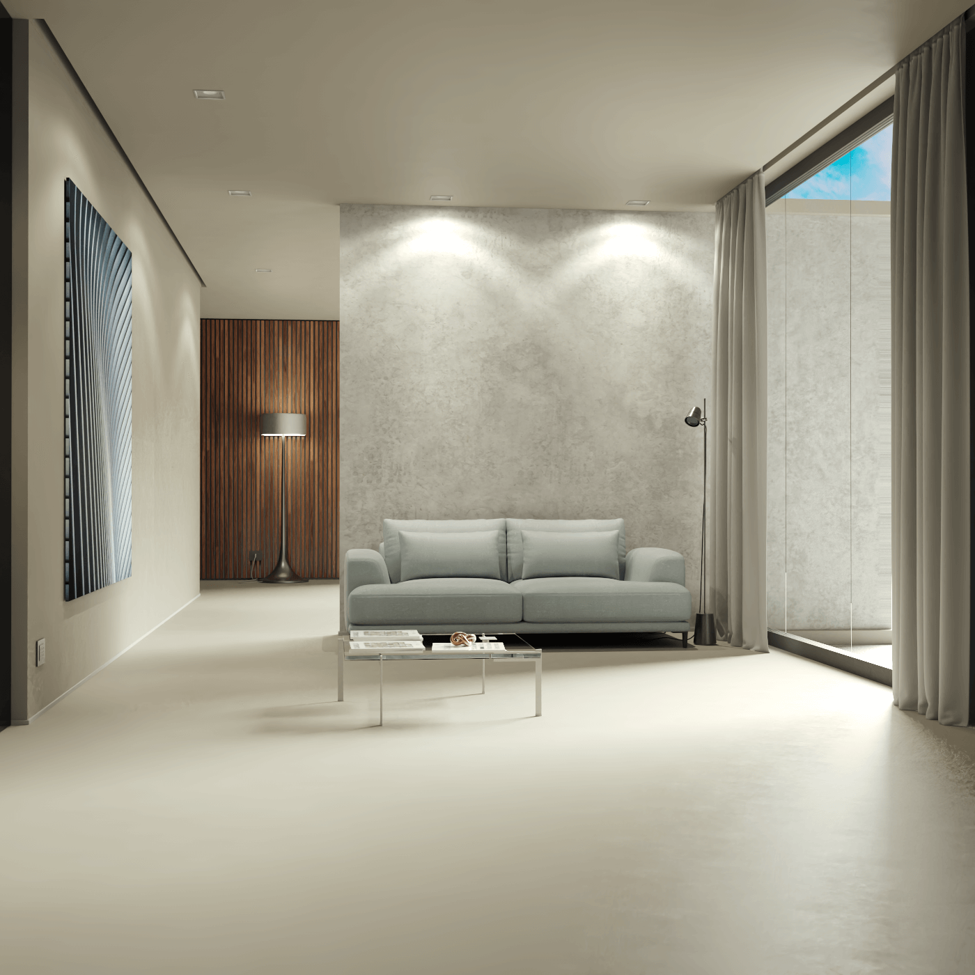 Valen 2 Seater Sofa — Deep Seating with Oversized Cushions