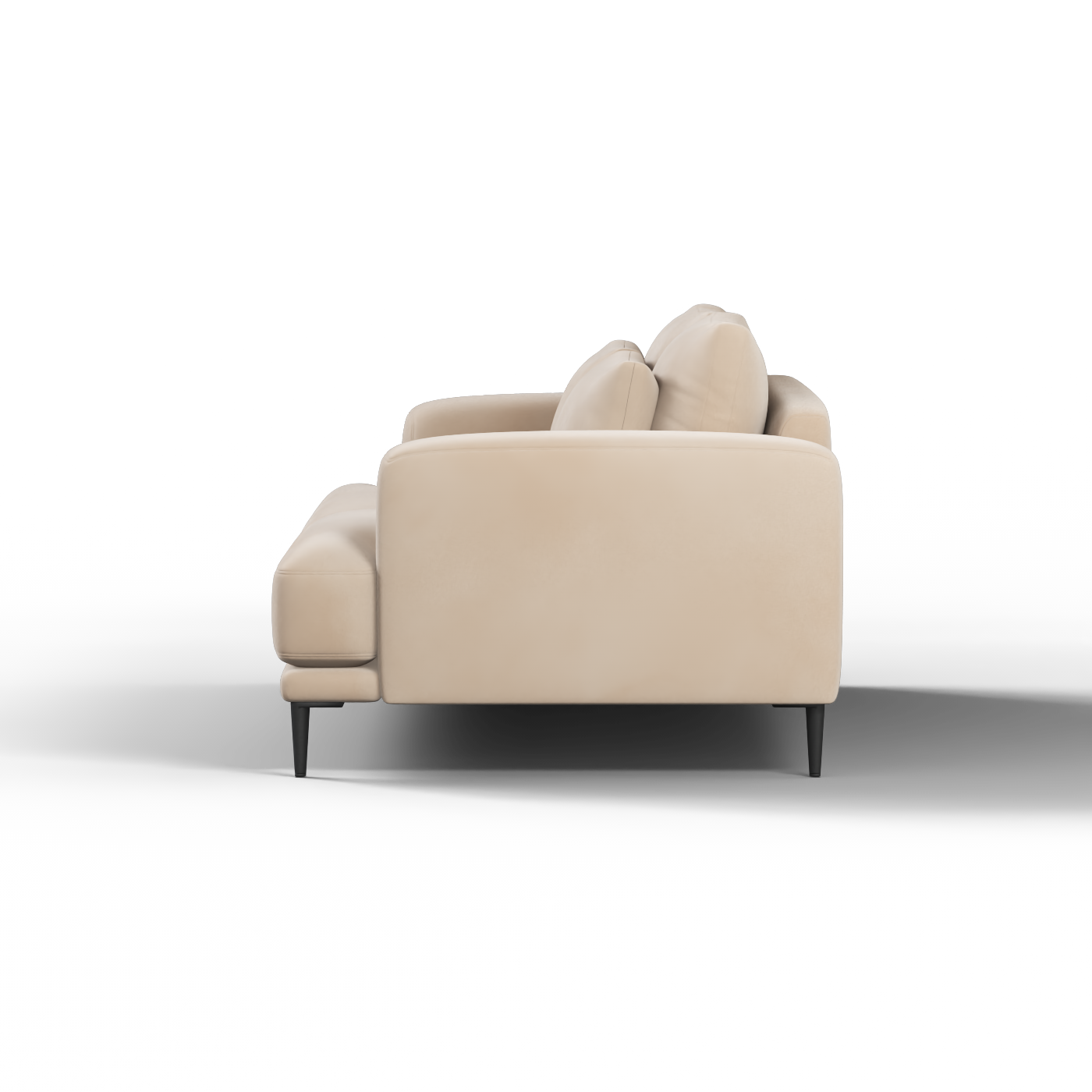 Valen 2 Seater Sofa — Deep Seating with Oversized Cushions